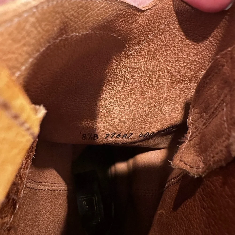 Frye Women's Tan Leather Boots - Picture 10 of 13